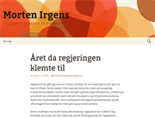 Tablet Screenshot of mortenirgens.com